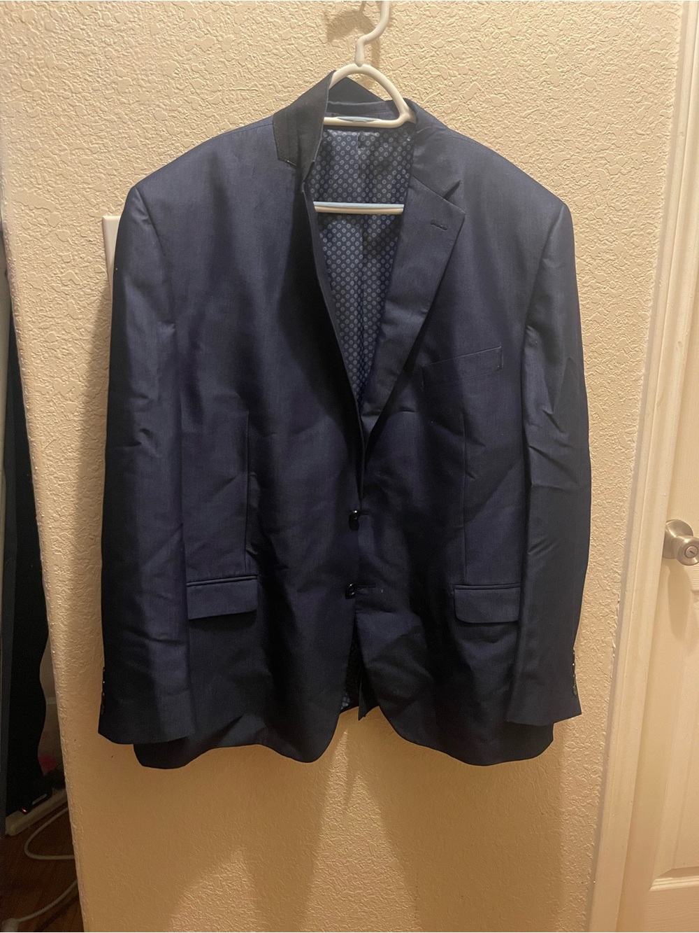 Lauren Ralph Lauren Deep Navy Two-Button Men's Blazer